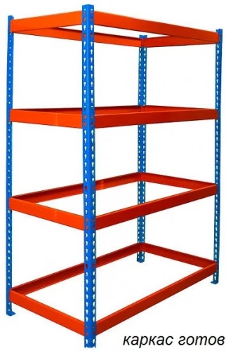 Стеллаж металлический Профи Т-160 (2500х1540х1005) М/5