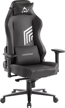 Геймерское кресло Hanzo (экокожа черная)